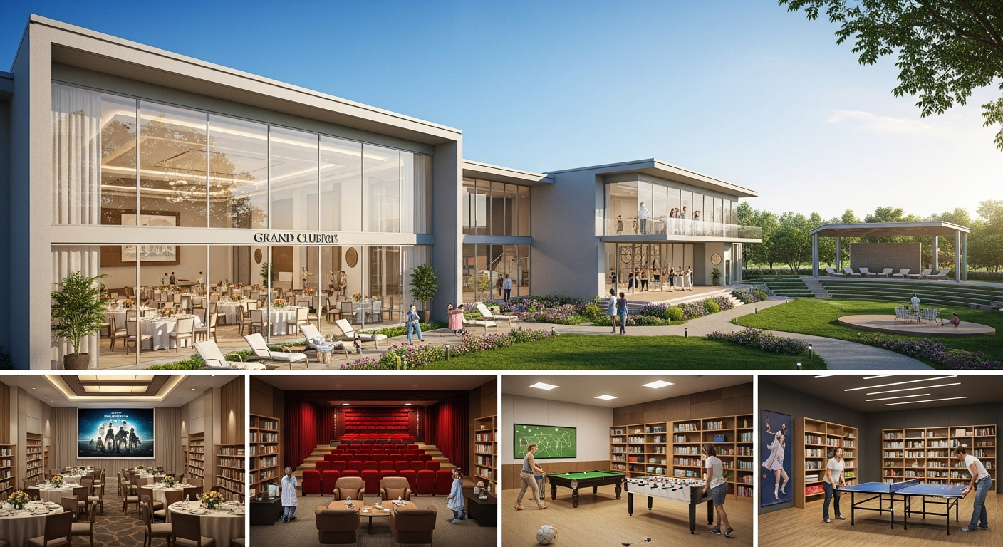 Leisure & Entertainment Amenities at Ajmera Vikhroli